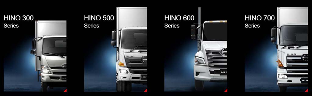 Các mẫu xe tải HINO
