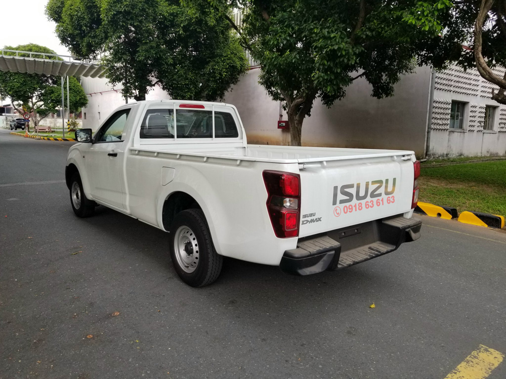 Hình thực tế xe bán tải Isuzu 2 chỗ cabin đơn