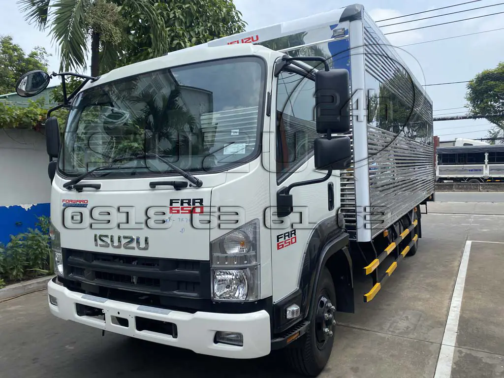 Xe tải Isuzu thùng kín FRR 650 6T5