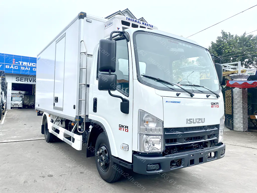 Xe tải đông lạnh Isuzu QKR 210 270 thùng lạnh Quyền Auto 1T9