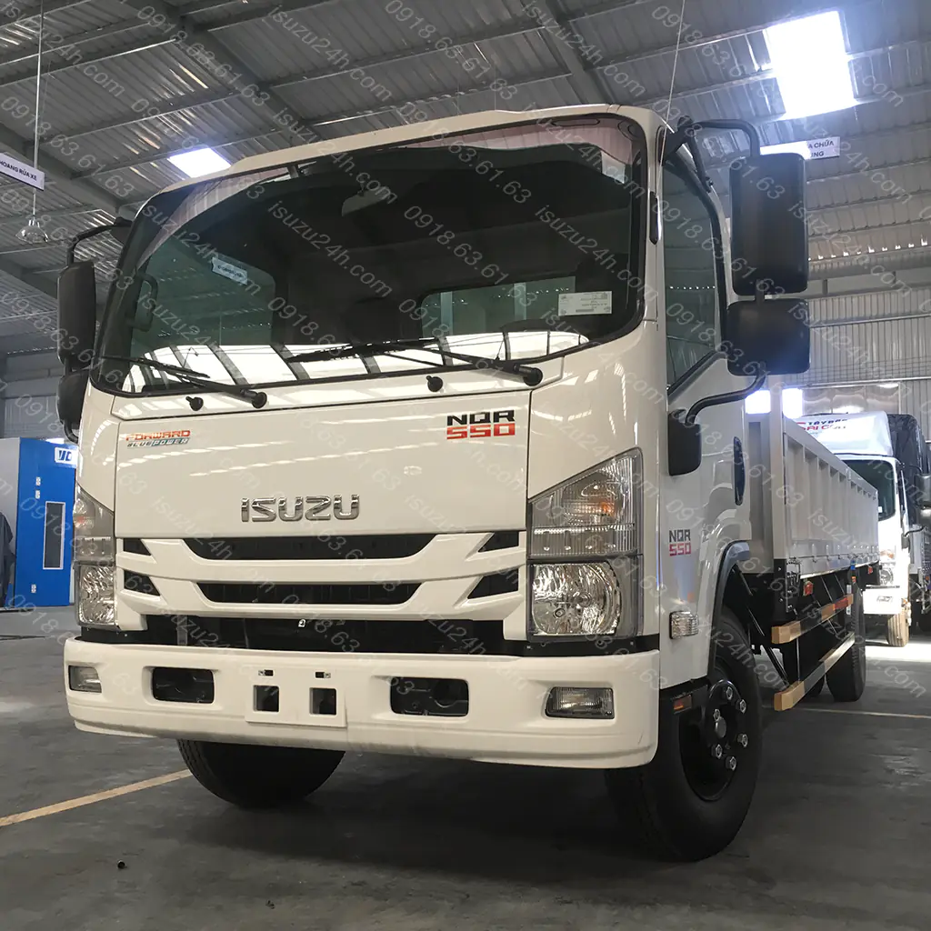 Xe tải thùng lửng 6Tấn Isuzu NQR 550